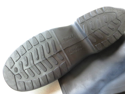 TINGLEY 1400 EXTRA LARGE (11 to 12-1/2) 10" WORK BOOT 100% WATERPROOF BLACK NEW