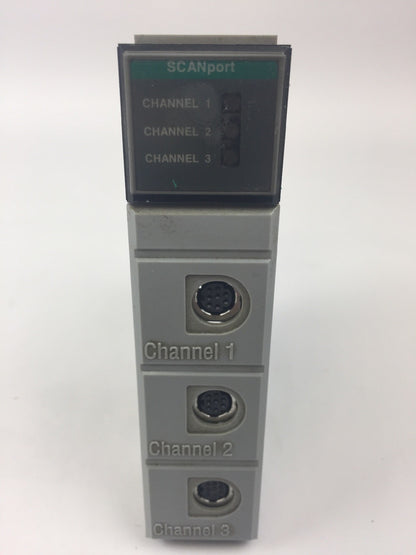 ALLEN BRADLEY 1203-SM1 SCANPORT MODULE SER A FRN 1.01 12VDC