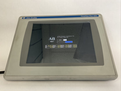 ALLEN BRADLEY PANELVIEW PLUS 1000 2711P-T10C4D8 2711P-RP8D 2711P-RDT10C 24VDC