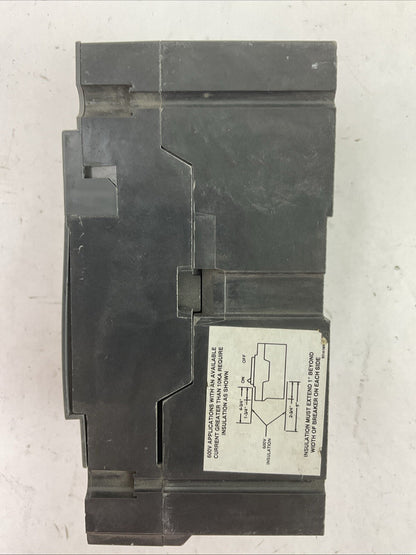 GE SELA36AT0030 CIRCUIT BREAKER 30AMP 3POLE 600VAC SRPE30A30 TRIP PLUG 30A