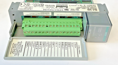 SPECTRUM CONTROL 1746SC-INI4VI 4 CHANNEL INPUT MODULE SER.D REV.1.04 SLC500 PR.A