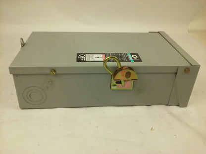 ITE SIEMENS FR351 SER. C, H.D. ENCLOSED SWITCH, 30A, 600V, 3P, 3PH, TYPE 3R,NEW
