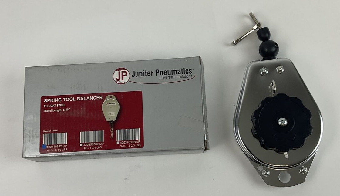 JUPITER PNEUMATICS 4204403820JP SPRING TOOL BALANCER 5-1/4" | 1-1/3 - 3-1/3LBS