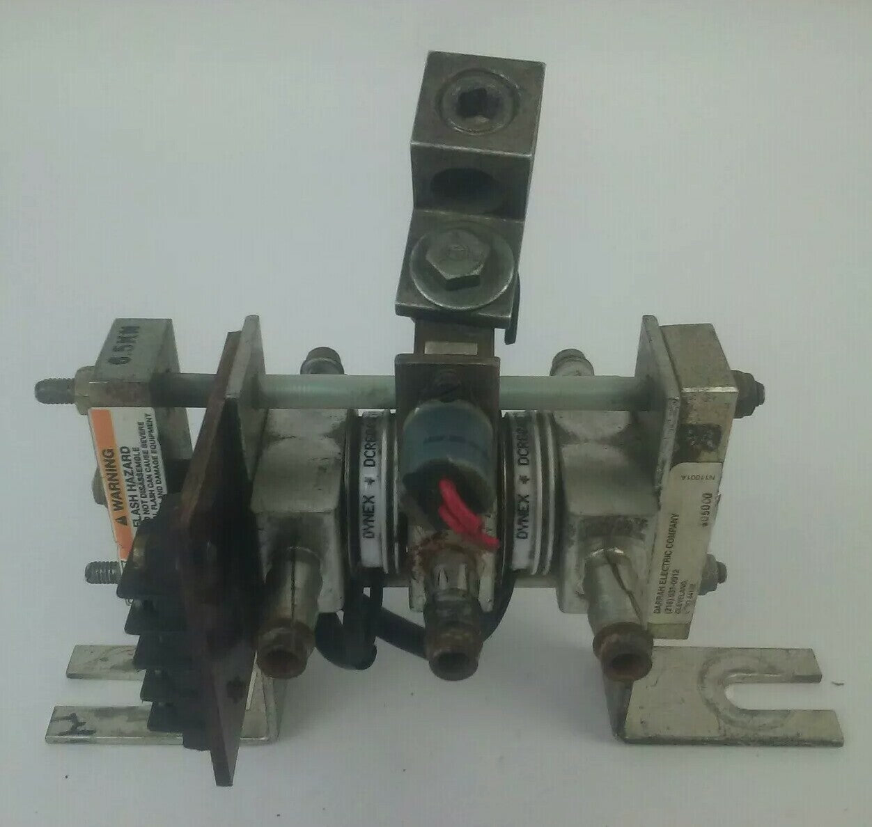 DARRAH EELECTRIC SCR CONTACTOR RECTIFER 605000 6.5K W/DYNEX DCR604SE1818-25 0009