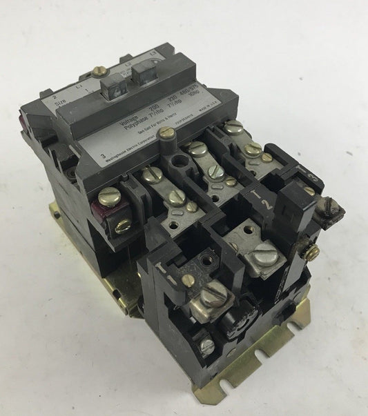 Westinghouse A200MICACDM Motor STARTER - Size 1, 27 Amp, 440/480 Volt Coil