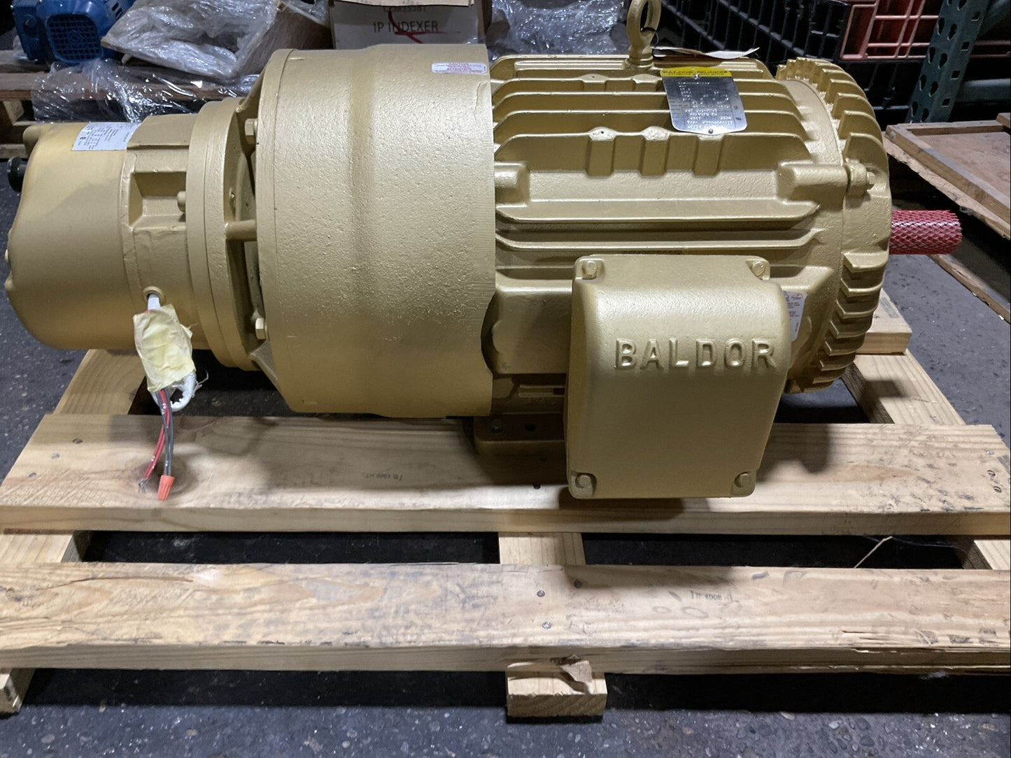 BALDOR AUTOMOTIVE INDUSTRY MOTOR 460V 17.1A 1770RPM 15HP 3PH 108715100HQF REV B