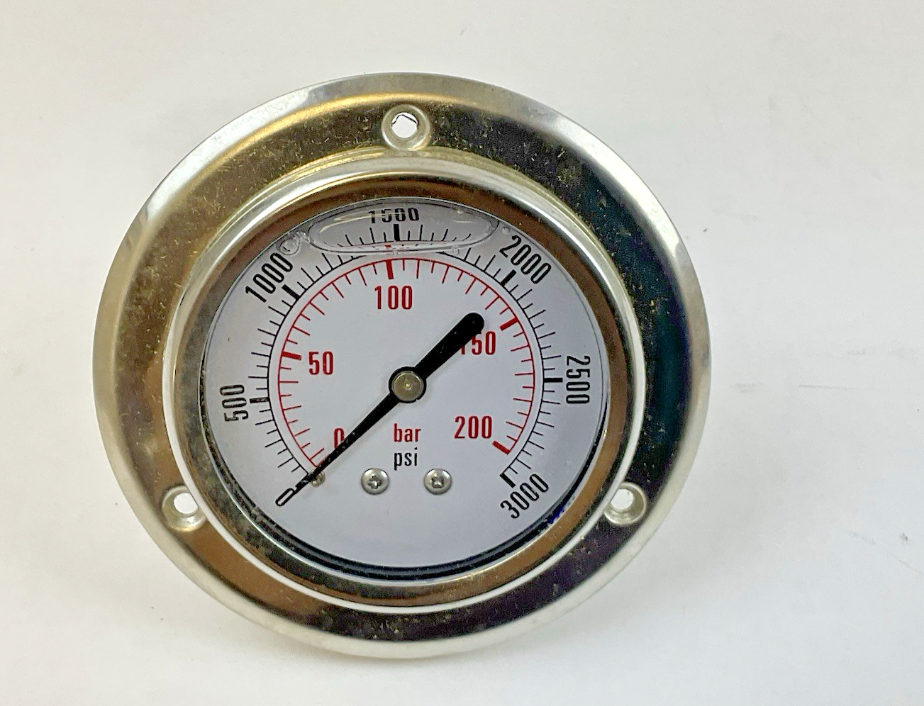 DFC CF1P-210E DYNAMIC PRESSURE GAUGE 2.5" FACE 0-3000PSI PRESSURE RANGE