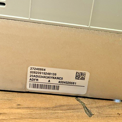 ALLEN BRADLEY 20AD034A3AYNANC0 POWER FLEX AC DRIVE 70 FRM 5.001