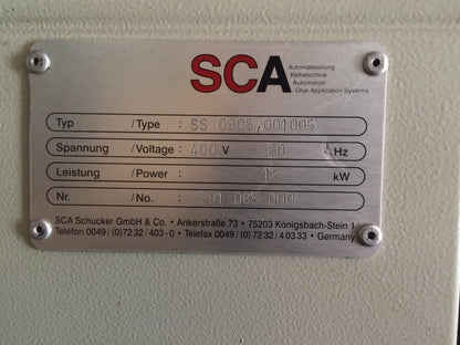 SCA SCHUCKER TEMPERATURE CONTROLLER SS0905,001005 FELLER ENGINEERING CR15