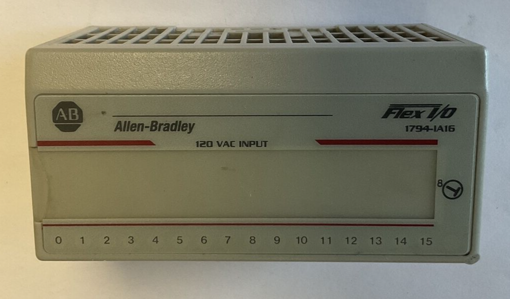 ALLEN BRADLEY 1794-IA16 INPUT 120VAC  SER.A REV.A01