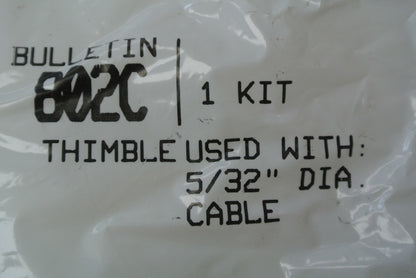 ALLEN-BRADLEY 802C-TUB / THIMBLE for CABLE-PULL SAFETY SWITCH / NEW SURPLUS EACH