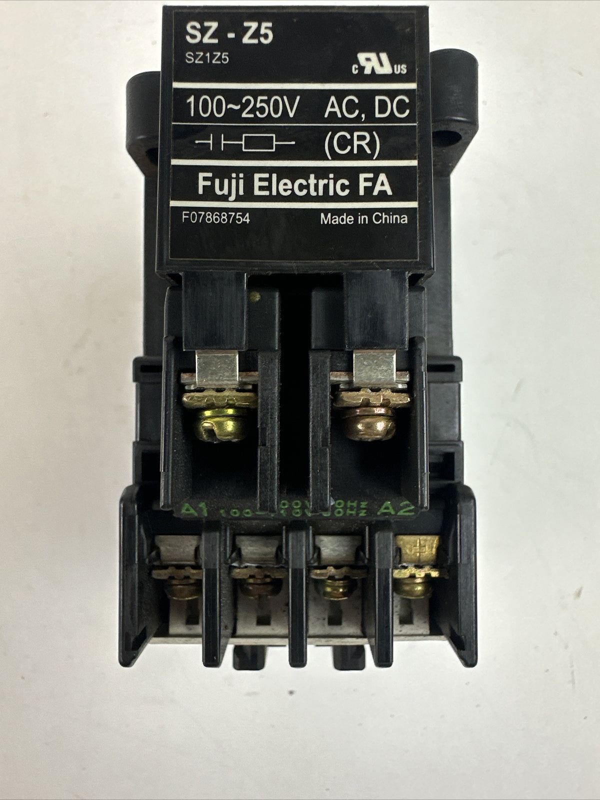 FUJI 4NC0F0#10 SC-0 CONTACTOR 3PH 5HP 600VAC COIL 100-110V 60HZ SZ-Z5