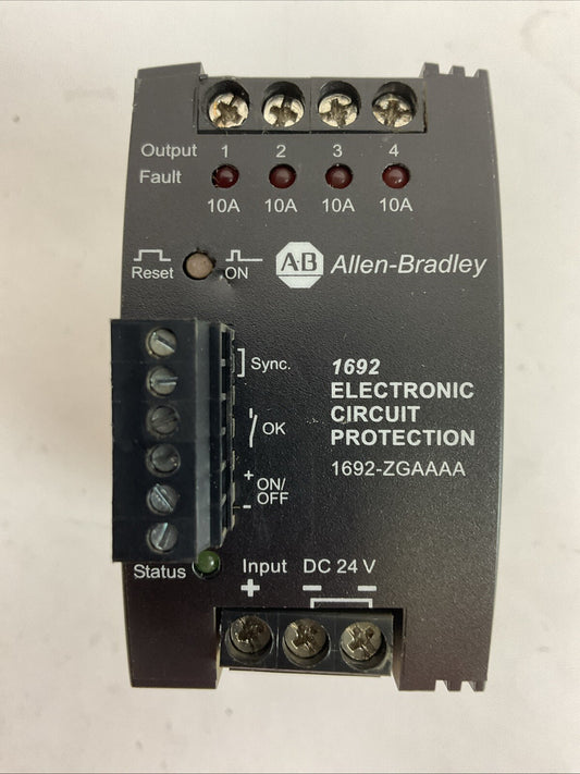 ALLEN BRADLEY 1692-ZGAAAA ELECTRONIC CIRCUIT PROTECTION 24VDC