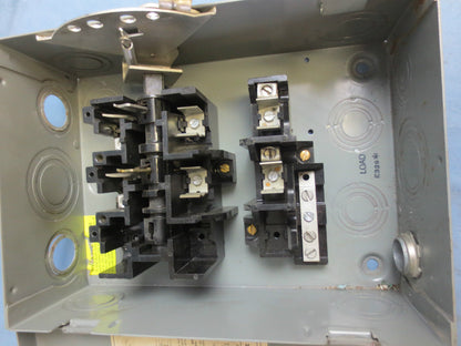 GENERAL ELECTRIC TG3222 GENERAL DUTY SAFETY SWITCH - 60A, 240V