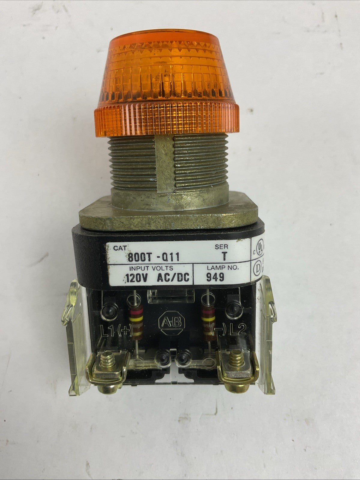 ALLEN BRADLEY 800T-Q11 SER T 120V PILOT LIGHT