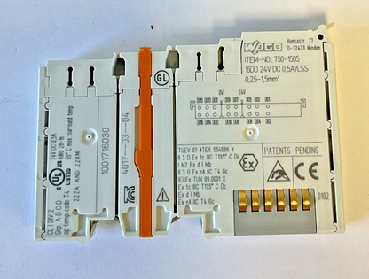 WAGO 750-1505 DIGITAL OUTPUT 24VDC 0.5A