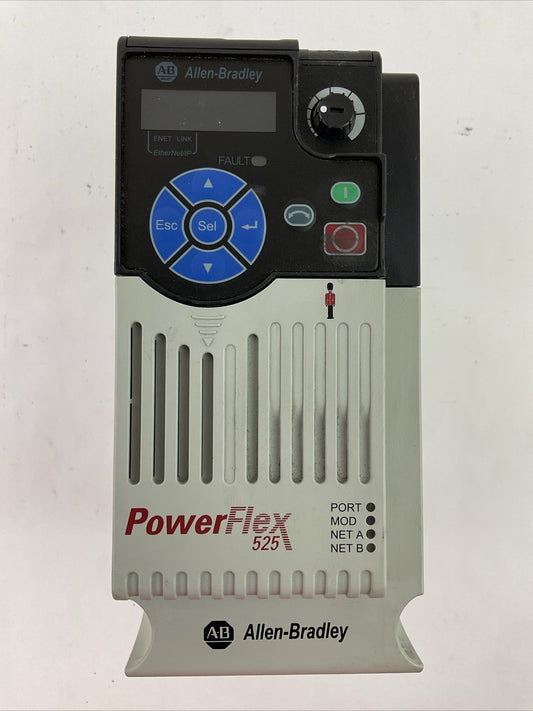 ALLEN BRADLEY 25B-D010N114 AC DRIVE FRN 5.001 SER A OUTPUT 0-460VAC