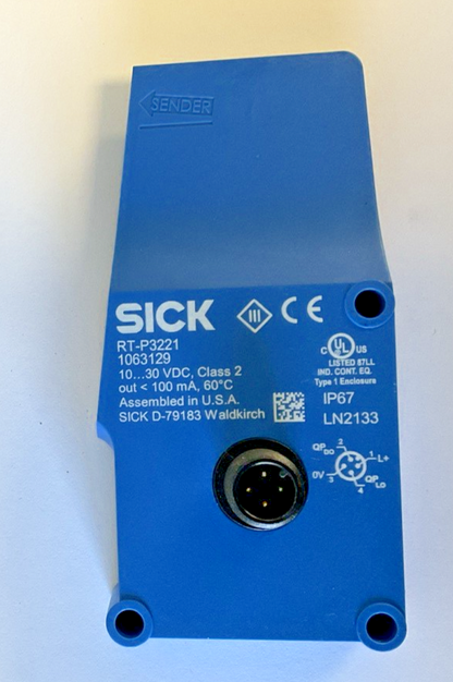 SICK RT-P3221 PHOTOELECTRIC SENSOR 30VDC CLASS2