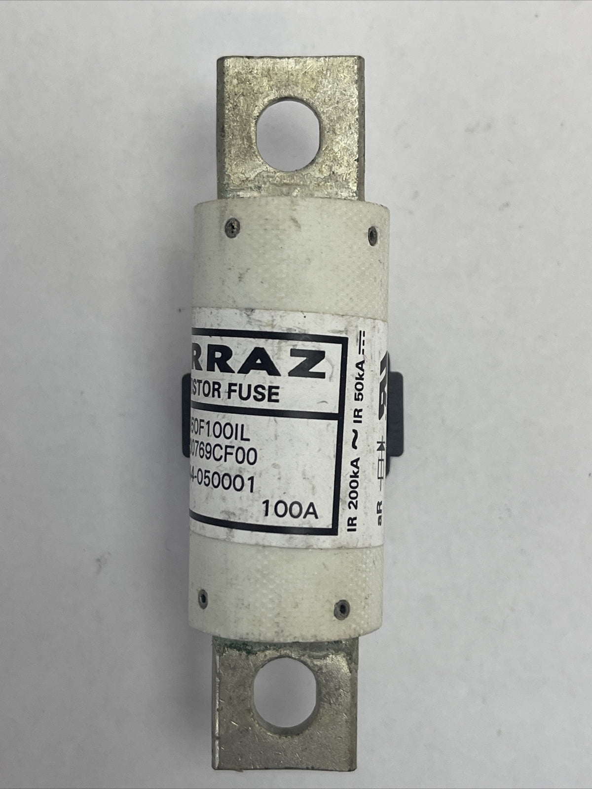 FERRAZ A050F100IL PROTISTOR FUSE 500VAC 100AMP