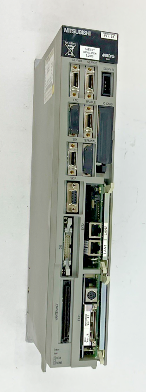 MITSUBISHI FCA C64 NUMERICAL CONTROL SYSTEM 24VDC 3A VER.D3