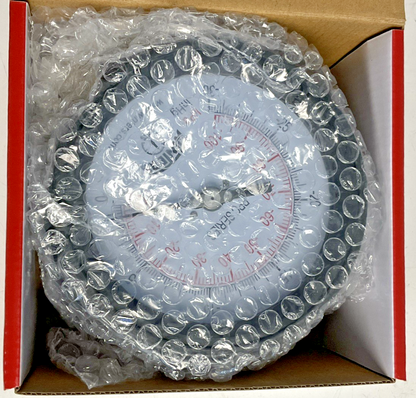 WINTERS PPC5080 PRESSURE GAUGE SS/BR 4.5 1/4"NPT BTM 30VAC/KPA
