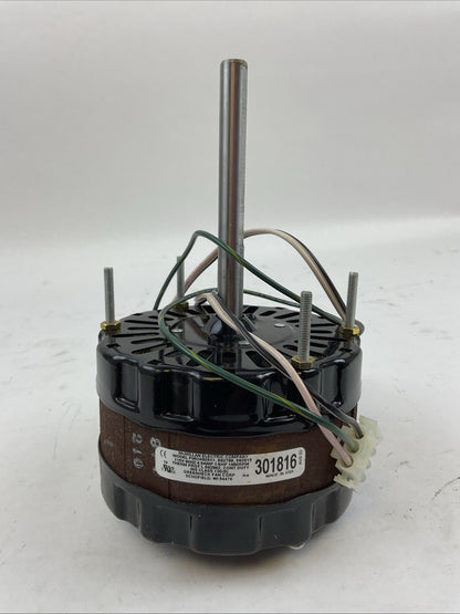 McMILLAN 301816 FAN MOTOR 115V 4.9AMP 1/6HP 1050RPM GREENHECK