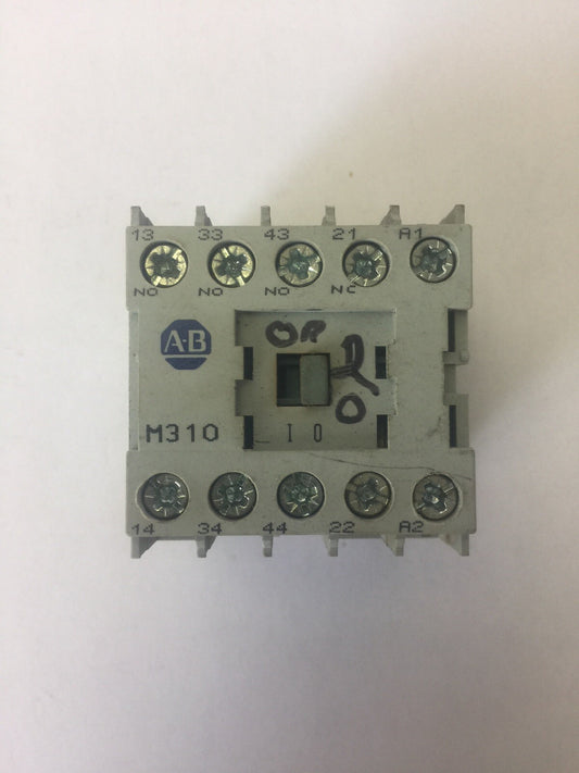 ALLEN BRADLEY 700DC-M310* CONTROL RELAY SER A 600VAC 5A 300VAC 12A COIL 24VDC