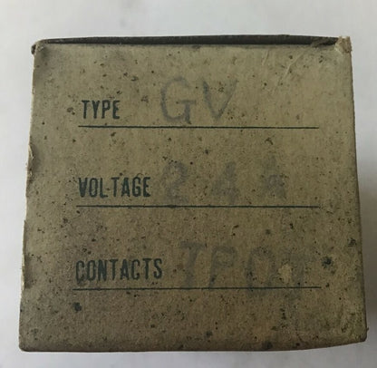 MASTER ELECTRONIC CONTROLS GV-24A 24VAC RELAY