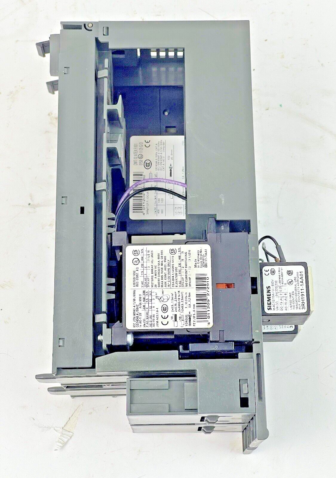 SIEMENS - 3RK1301-0GB00-1AA2/ 3RV1011-0GA10/ 3RH1911-1AA01(X2)