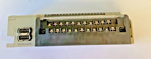 YASKAWA JAMSC-120DDI34330 CONTROL UNIT MECHATROLINK V10 24VDC 16POINT VER.C1
