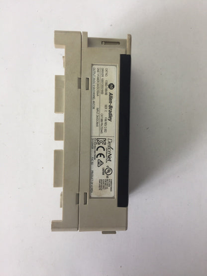 ALLEN BRADLEY 1790D-T8BV8B COMPACT BLOCK LDX SER C F/W REV 2.002 24VDC 0.5A 8