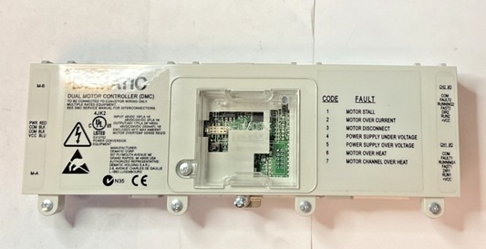 DEMATIC K041907AAA DUAL MOTOR CONTROLLER REV.AF 48VDC 14KHZ