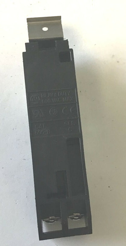 ALLEN BRADLEY 595-B AUXILIARY CONTACT SER.C HEAVY DUTY 600VAC