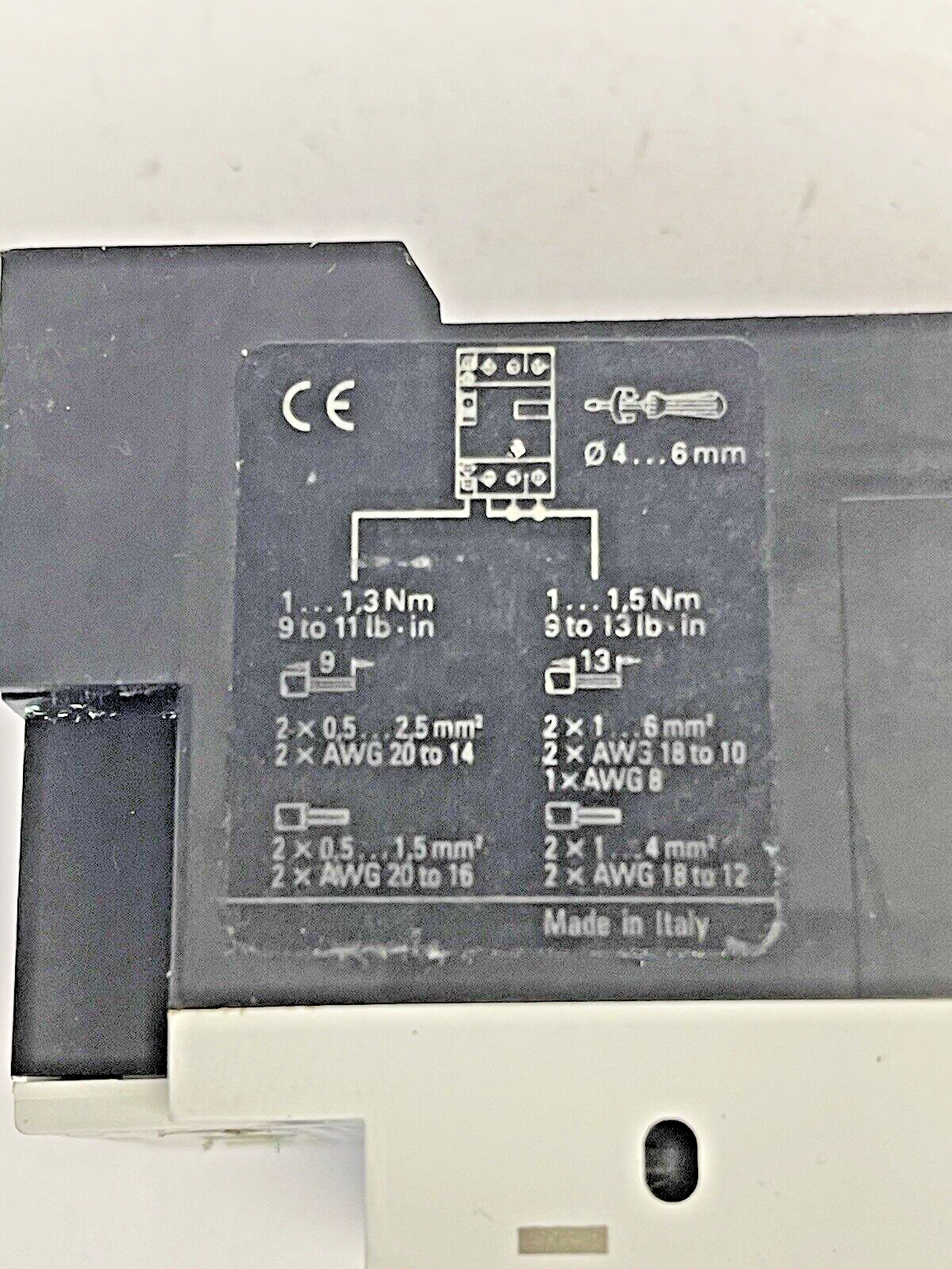 SIEMENS - 3VU1300-1TE00 - CIRCUIT BREAKER / MOTOR PROTECTOR