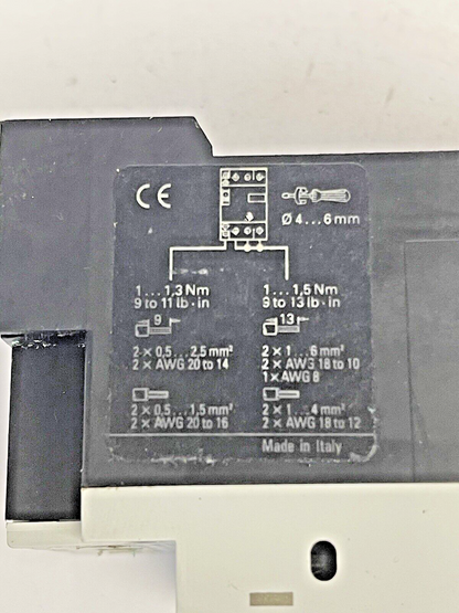 SIEMENS - 3VU1300-1TE00 - CIRCUIT BREAKER / MOTOR PROTECTOR