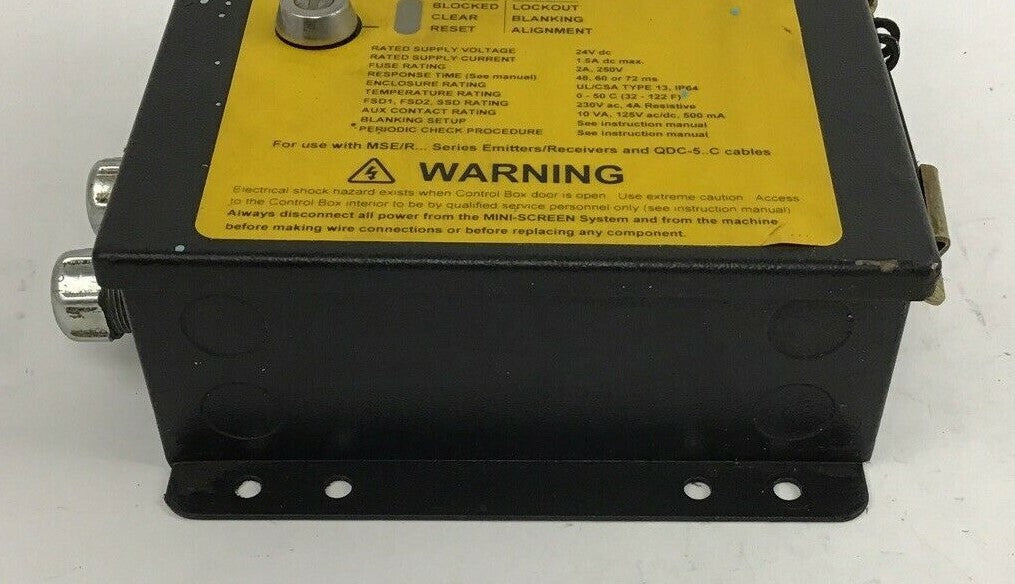 BANNER MSCT-1 MINI SCREEN CONTROL BOX 24VDC