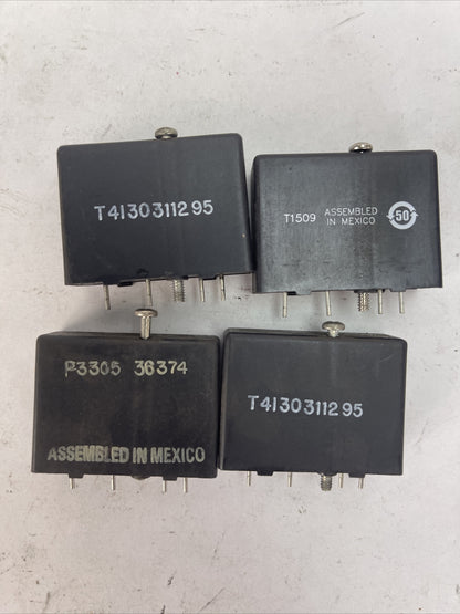 POTTER & BRUMFIELD / TYCO OAC-5H I/O MODULE OUTPUT 5A 280VAC INPUT (LOT OF 4)