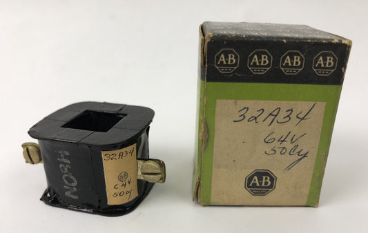 Allen Bradley 32A34 New In Original BOx 64 V 50 Cy
