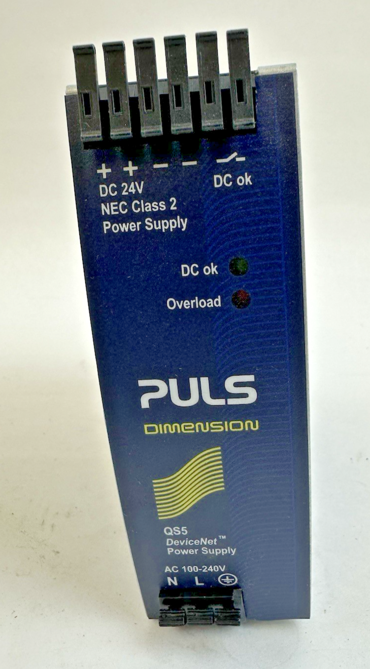 PULS DIMENSION QS5.DNET POWER SUPPLY 24VDC 3.8A 100-240V