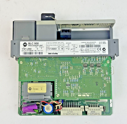 ALLEN-BRADLEY - 1747-L542 SER. C REV. 7 FRN: 10 -SLC 500 CPU PROCESS. & 1747-M13