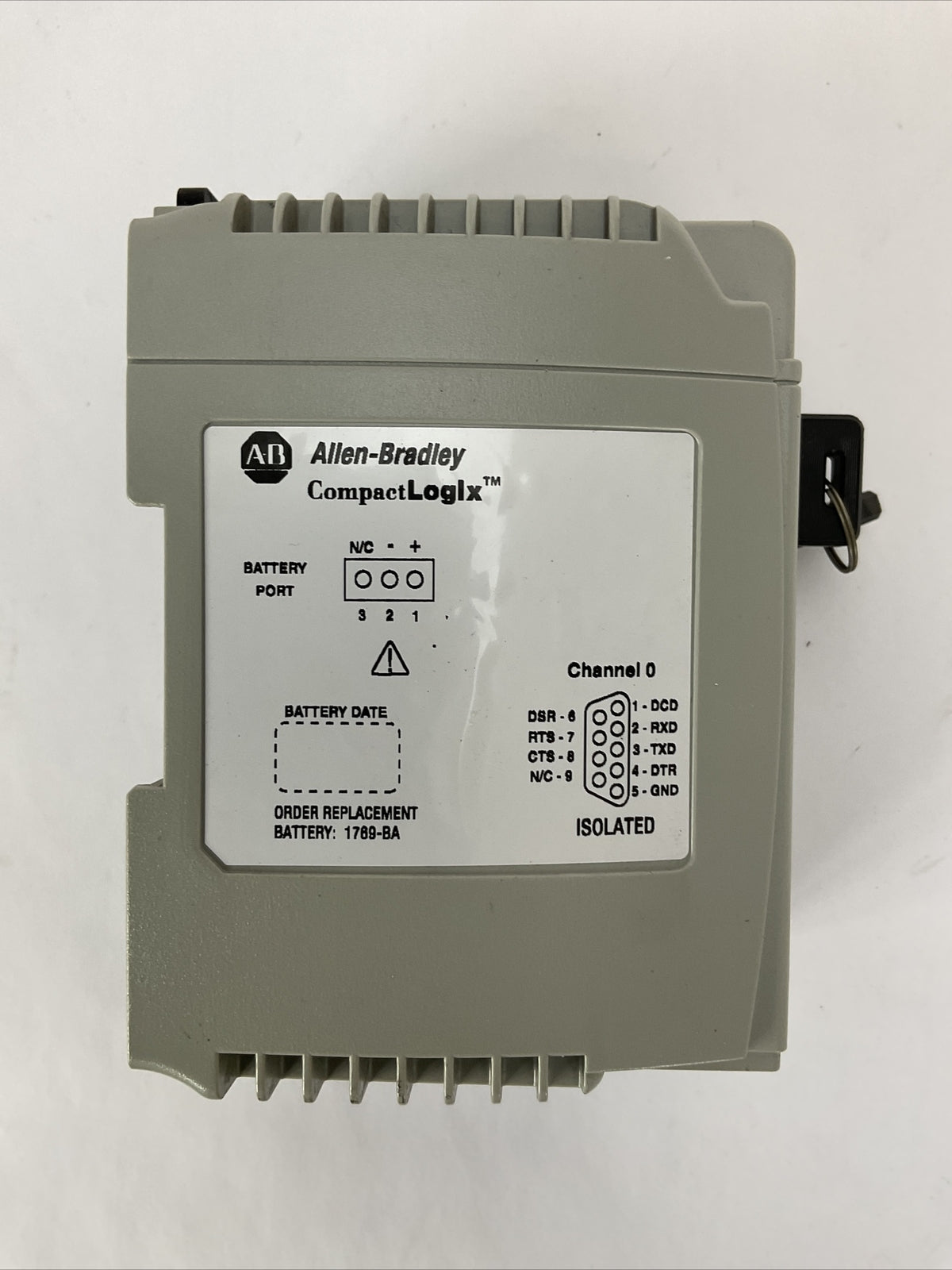 ALLEN BRADLEY 1769-L32E SER A CAT REV B01 F/W REV 1.15 LOGIX 5332E PROCESSOR
