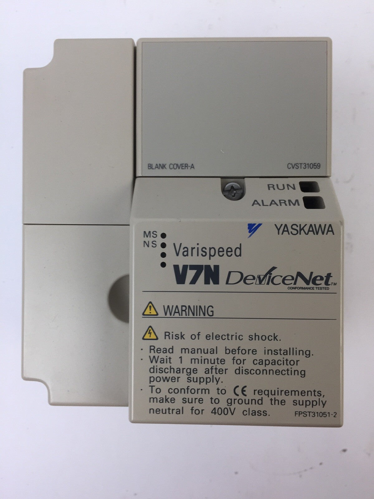 YASKAWA CIMR-V7WU22P2 AC VE VARISPEED V7N DEVICENET 230VAC