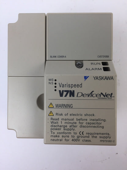 YASKAWA CIMR-V7WU22P2 AC VE VARISPEED V7N DEVICENET 230VAC