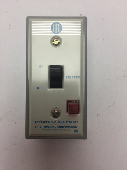 ITE C11T21L FRACTIONAL HP MANUAL STARTER 1 HP 115-230VAC/DC 2 POLE W/PILOT LIGHT