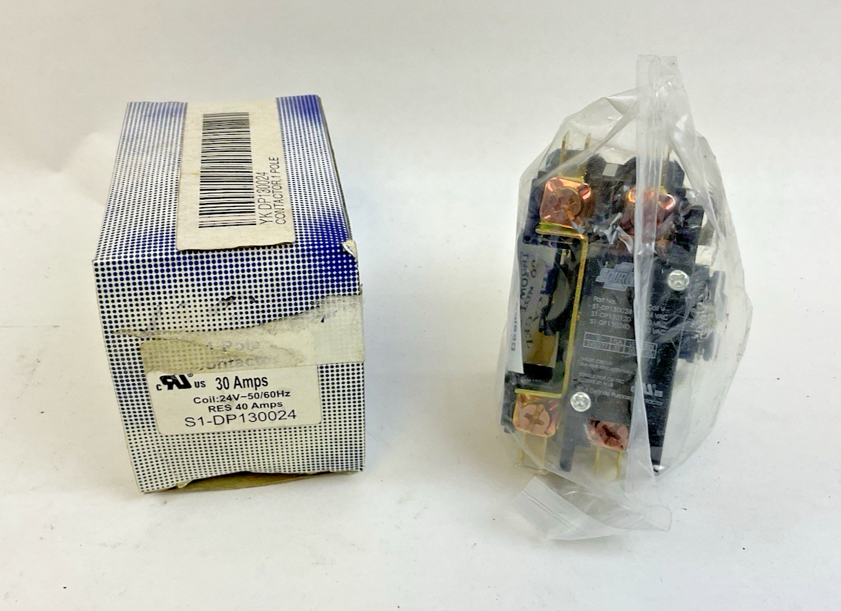 SOURCE 1 S1-DP130024 CONTACTOR 240VAC 30A 1 POLE 24VAC COIL