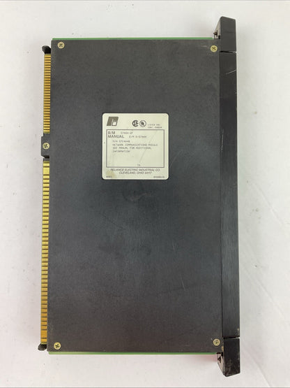 RELIANCE ELECTRIC 57C404B NETWORK COMMUNICATIONS MODULE 57404-2F