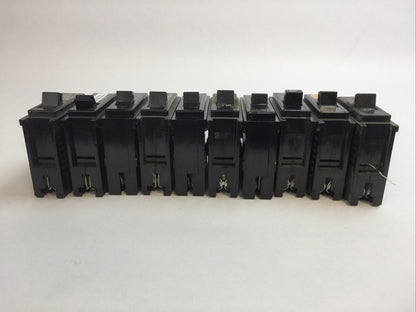 CHALLENGER C120 CIRCUIT BREAKER 20AMP 120/240VAC 1POLE (LOT OF 10)