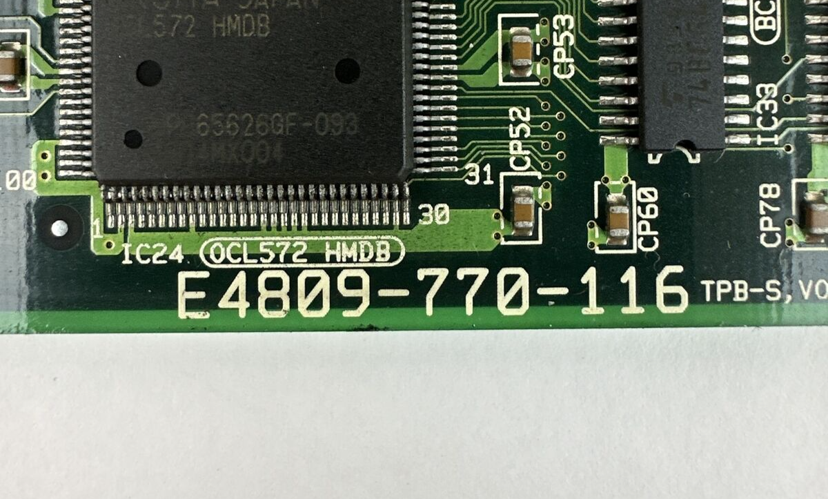 OKUMA OPUS7000 ACP CIRCUIT BOARD (A911-2850) 1911-2850-045-179 E4809-770-116
