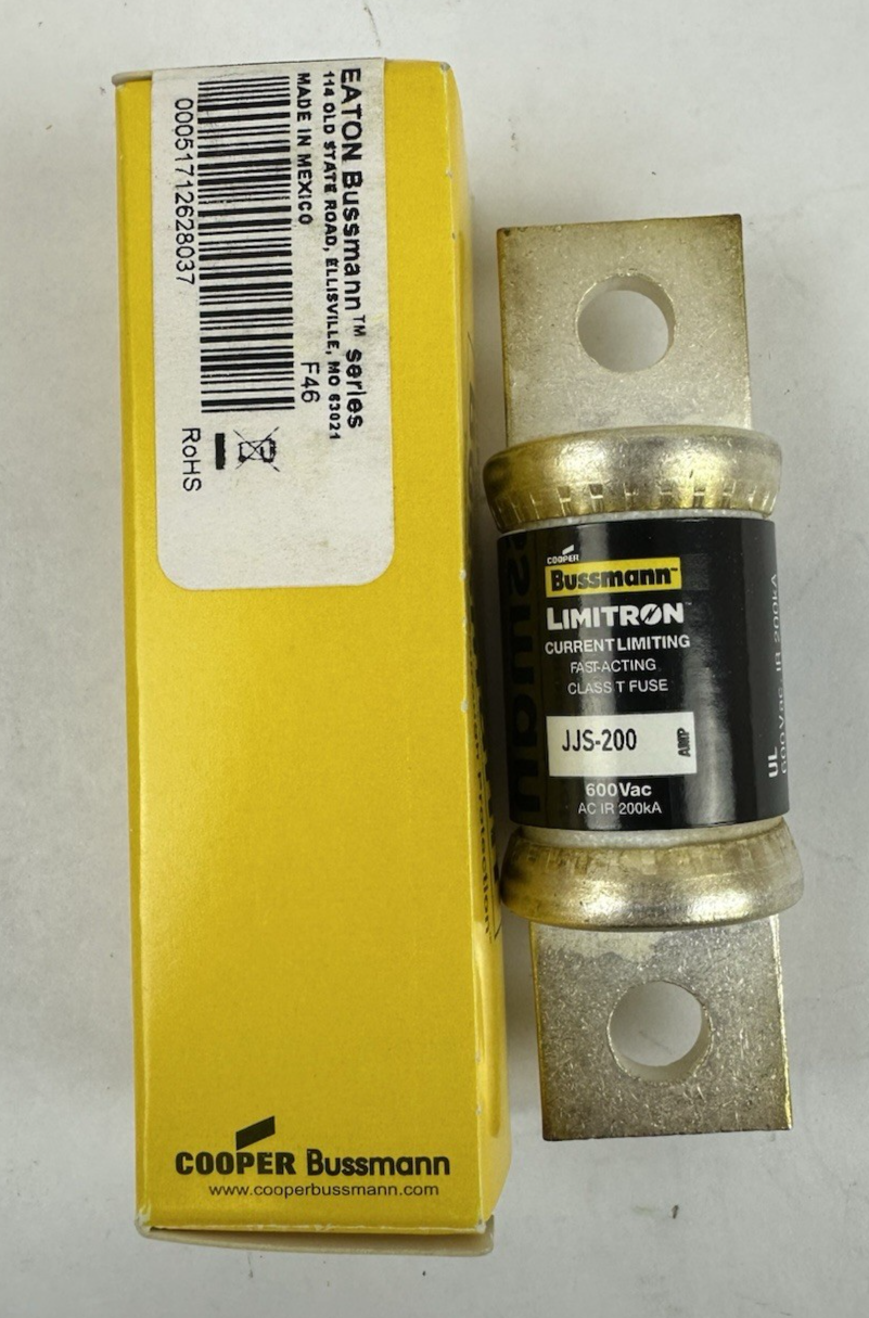 Bussmann JJS-200 JJS200 200A 600VAC JJS Limitron TRON Class T FAST ACTING Fuse