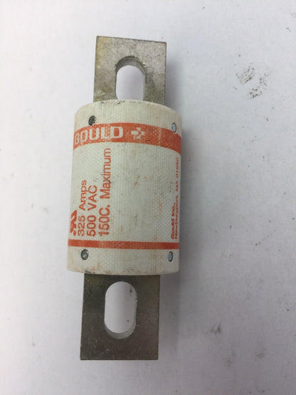 GOULD SHAWMUT AMPTRAP A50P325 FUSE 325 AMP 500VAC TYPE 4